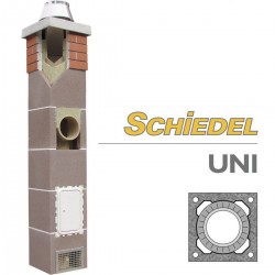 Керамический дымоход Schiedel UNI одноходовой без вентиляционного канала