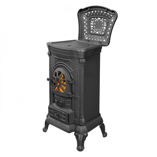 Печь-камин Везувий А-07 "Антрацит"
